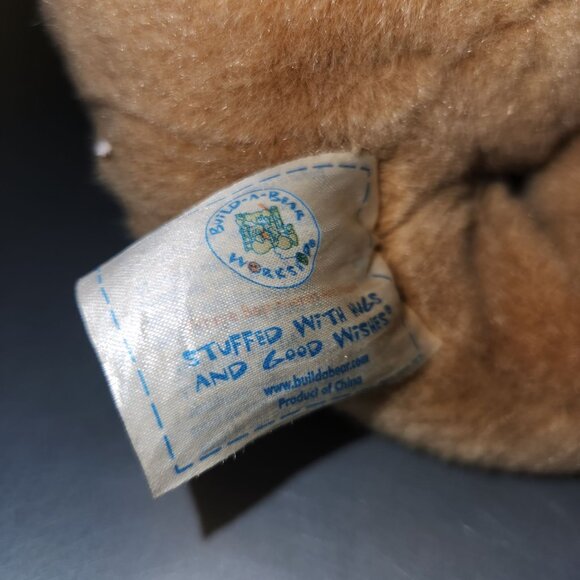 Build A Bear 10" Brown Pupping Pup Plush Toy Big Brown Dog - Picture 7 of 8